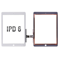 Touch Screen Digitizer With Home Button and Home Button Flex Cable for iPad 6(2018) A1893 A1954(High Quality) - Gold