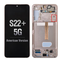 OLED Screen Digitizer Assembly with Frame for Samsung Galaxy S22 Plus 5G S906 (for America Version) (Premium) - Green