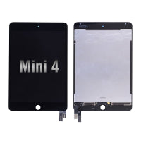Home Button with Flex Cable Ribbon and Home Button Connector for iPad mini 4 - Silver