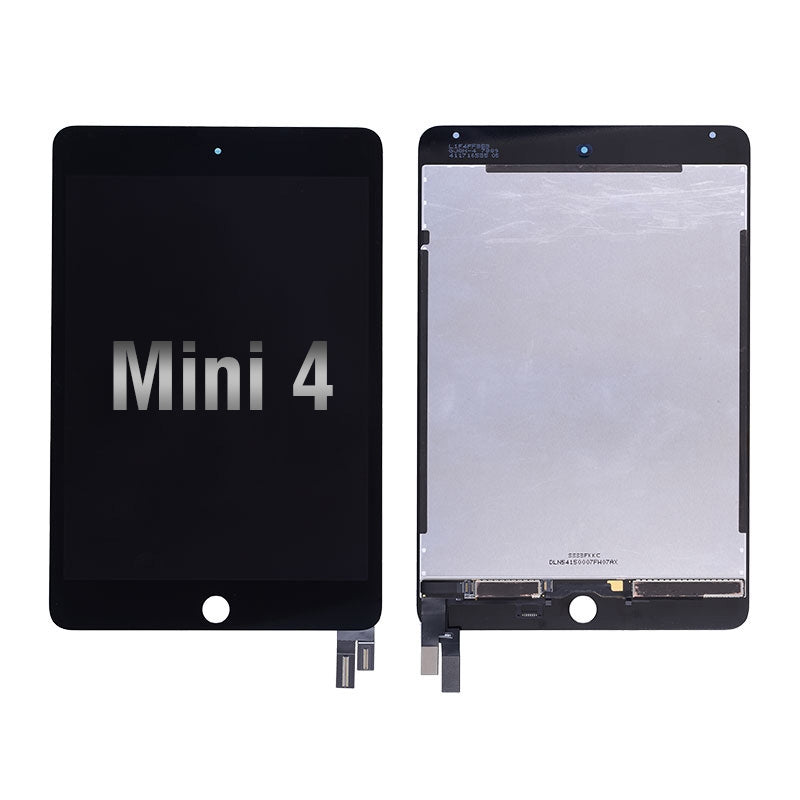 LCD Screen Display Replacement with Touch Digitizer Panel for iPad mini 4(Wake/ Sleep Sensor Installed) - Black