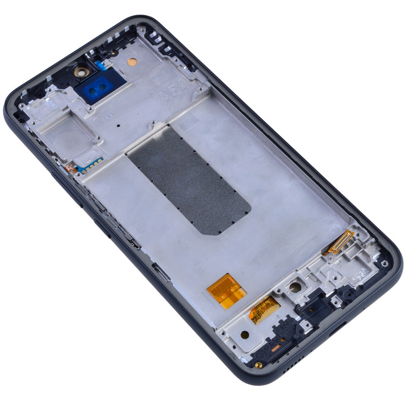 OLED Screen Digitizer Assembly with Frame for Samsung Galaxy A54 5G A546 (Aftermarket) (for America Version)- Awesome Graphite