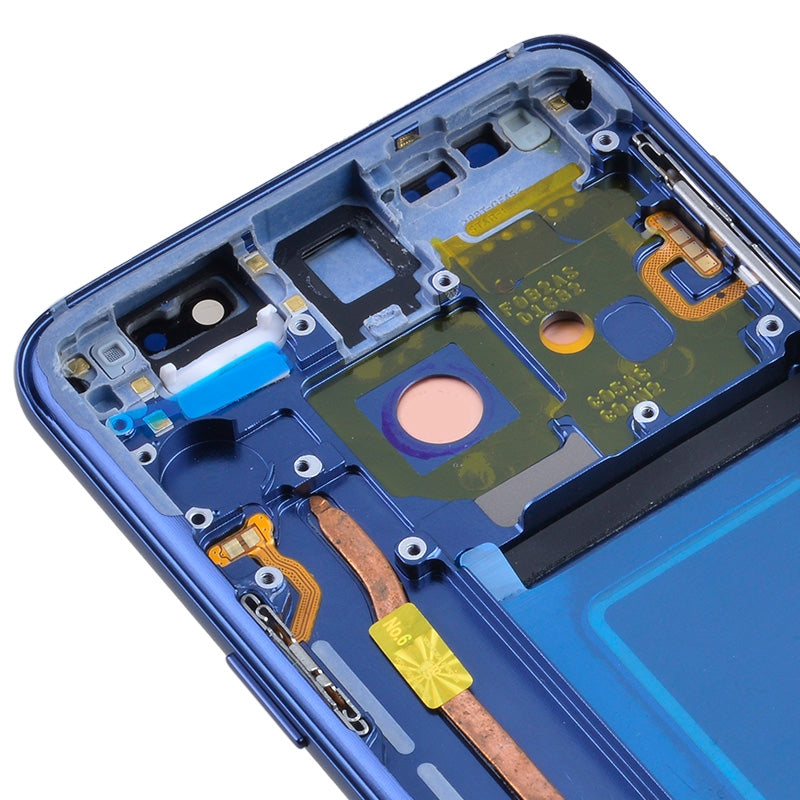 OLED Screen Digitizer with Frame Replacement for Samsung Galaxy S9 G960 (Premium) - Blue