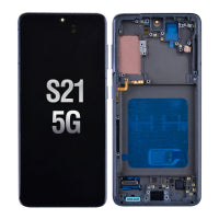 Back Cover with Camera Glass Lens and Adhesive Tape for Samsung Galaxy S21 5G G991 (for SAMSUNG) - Phantom Pink