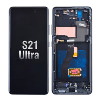 Single Sim Card Tray for Samsung Galaxy S21 5G G991/ S21 Plus 5G G996/ S21 Ultra 5G G998 - Black