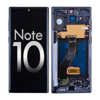 Full Curved Tempered Glass Screen Protector for Samsung Galaxy Note 10 N970 - Black(Retail Packaging)