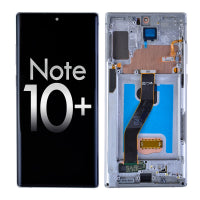 OLED Screen Digitizer with Frame Replacement for Samsung Galaxy Note 10 Plus N975 (Aftermarket) - Aura Black