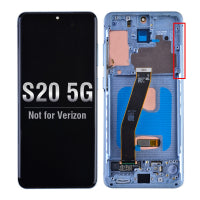 OLED Screen Digitizer Assembly for Samsung Galaxy S20 G980/ S20 5G G981 (Premium) - Black