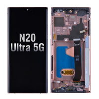 Sim Card Tray and MicroSD Card Tray for Samsung Galaxy Note 20 Ultra N985/ Note 20 Ultra 5G N986 (Single SIM Card Version) - Bronze
