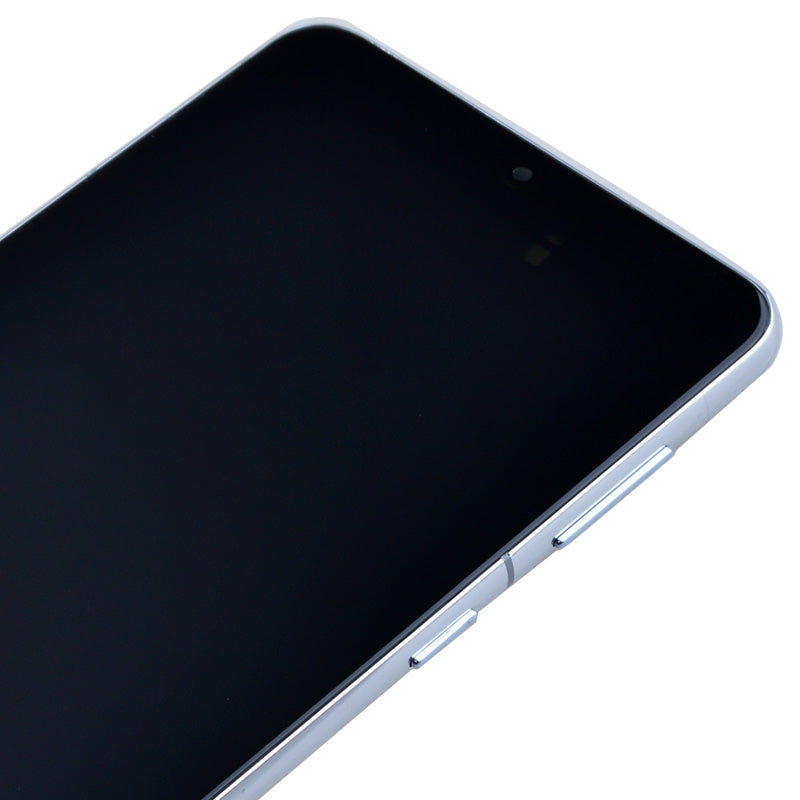 OLED Screen Digitizer Assembly with Frame for Samsung Galaxy S21 Plus 5G G996 (Premium) - Phantom Silver