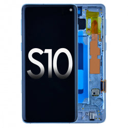 Sim Card Tray and MicroSD Card Tray for Samsung Galaxy S10 G973/ S10 Plus G975/ S10e G970 - Silver