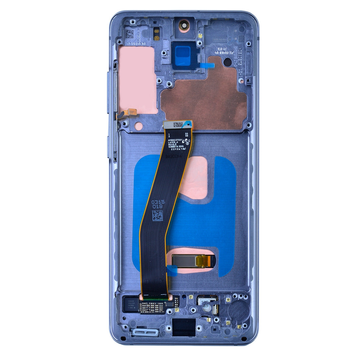 OLED Screen Digitizer with Frame Replacement for Samsung Galaxy S20 G980/ S20 5G G981 (Premium) - Cosmic Gray (Excluding Verizon)