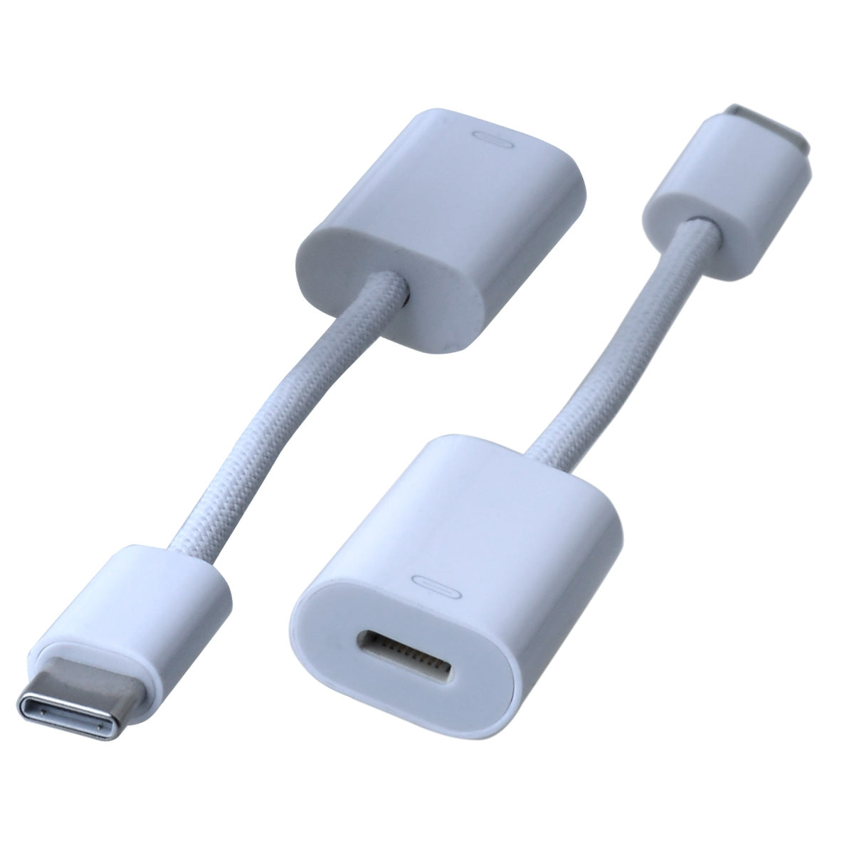 Suitable for USB C to 8 Pin Audio Adapter, providing three key functions - charging, data and audio, suitable for iPhone 16, 16 Plus/16 Pro/16 Pro Max, iPad Pr...