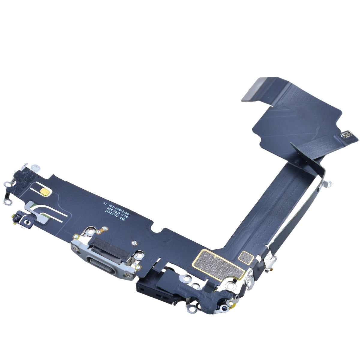 Charging Port with Flex Cable for iPhone 15 Pro Max (High Quality) - White Titanium
