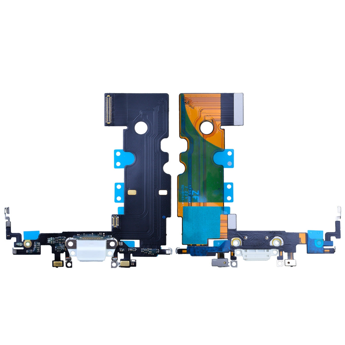 Charging Port with Flex Cable and Mic for iPhone SE (2020) - White