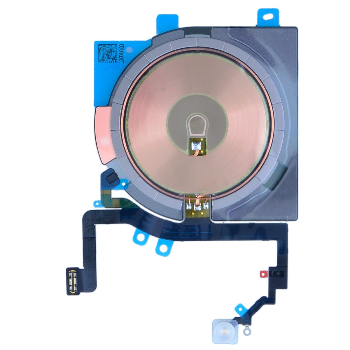 Wireless Charging Chip with Flashlight Flex Cable for iPhone 15