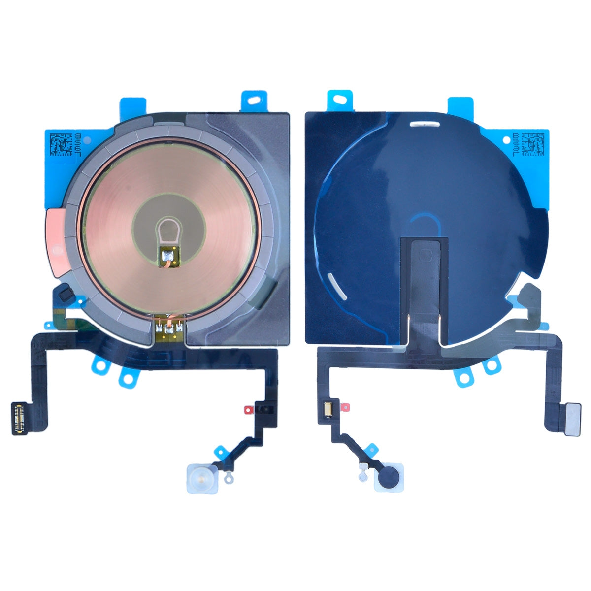Wireless Charging Chip with Flashlight Flex Cable for iPhone 15