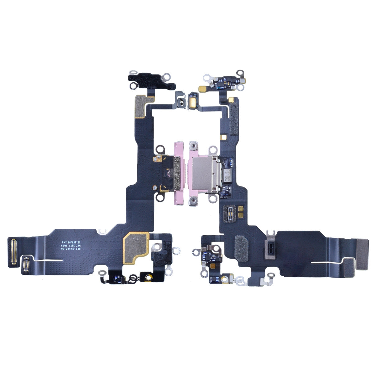 Charging Port with Flex Cable for iPhone 15 (High Quality) - Pink