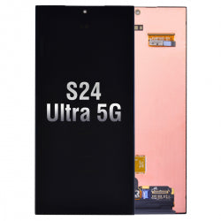 OLED Screen Digitizer Assembly with Frame for Samsung Galaxy S24 Ultra 5G S928 (for America Version)(Aftermarket) - Titanium Yellow
