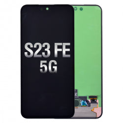 Full Curved Tempered Glass Screen Protector for Samsung Galaxy S23 FE 5G S711- Black(Retail Packaging)