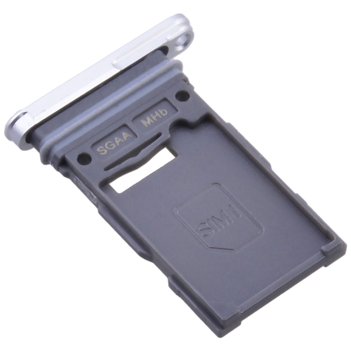 Sim Card Tray for Samsung Galaxy S23 FE 5G S711 (Single SIM Card Version) - Silver