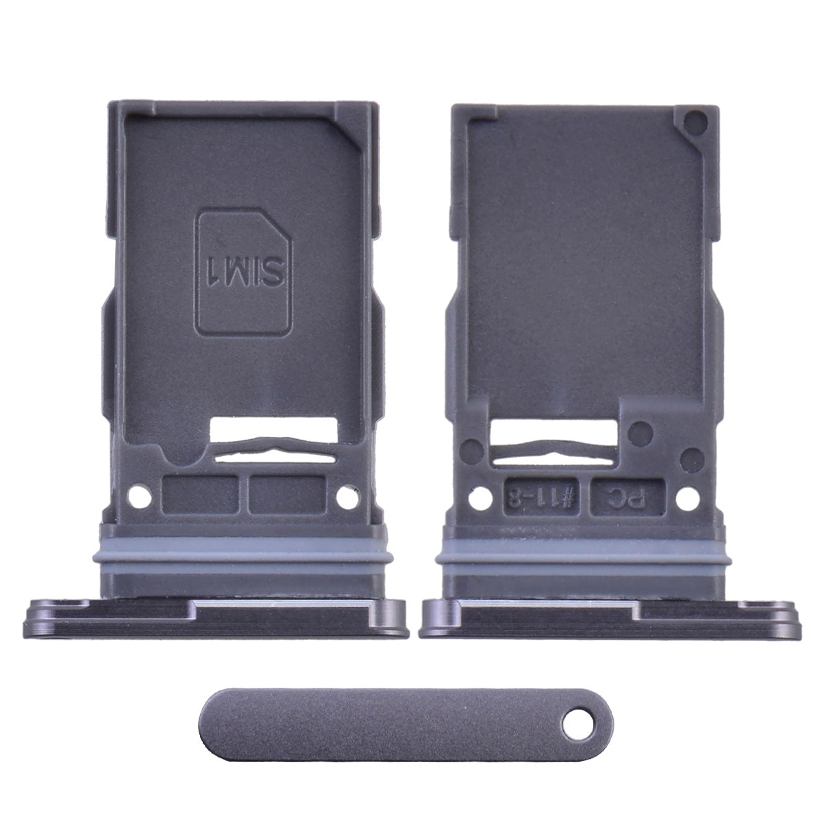 Sim Card Tray for Samsung Galaxy S23 FE 5G S711 (Single SIM Card Version) - Graphite