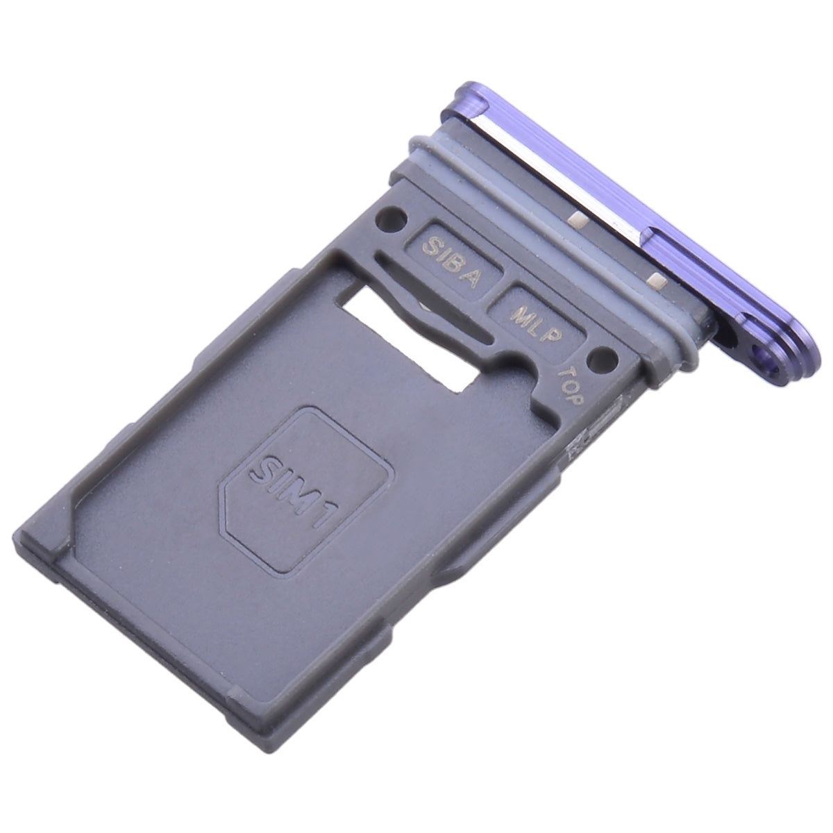 Sim Card Tray for Samsung Galaxy S24 5G S921/ S24 Plus S926(Single SIM Card Version) - Cobalt Violet