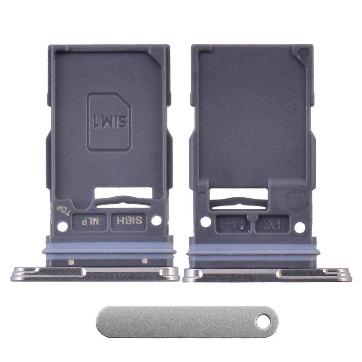 Sim Card Tray for Samsung Galaxy S24 Ultra 5G S928(Single SIM Card Version) - Titanium Gray/ Titanium Violet