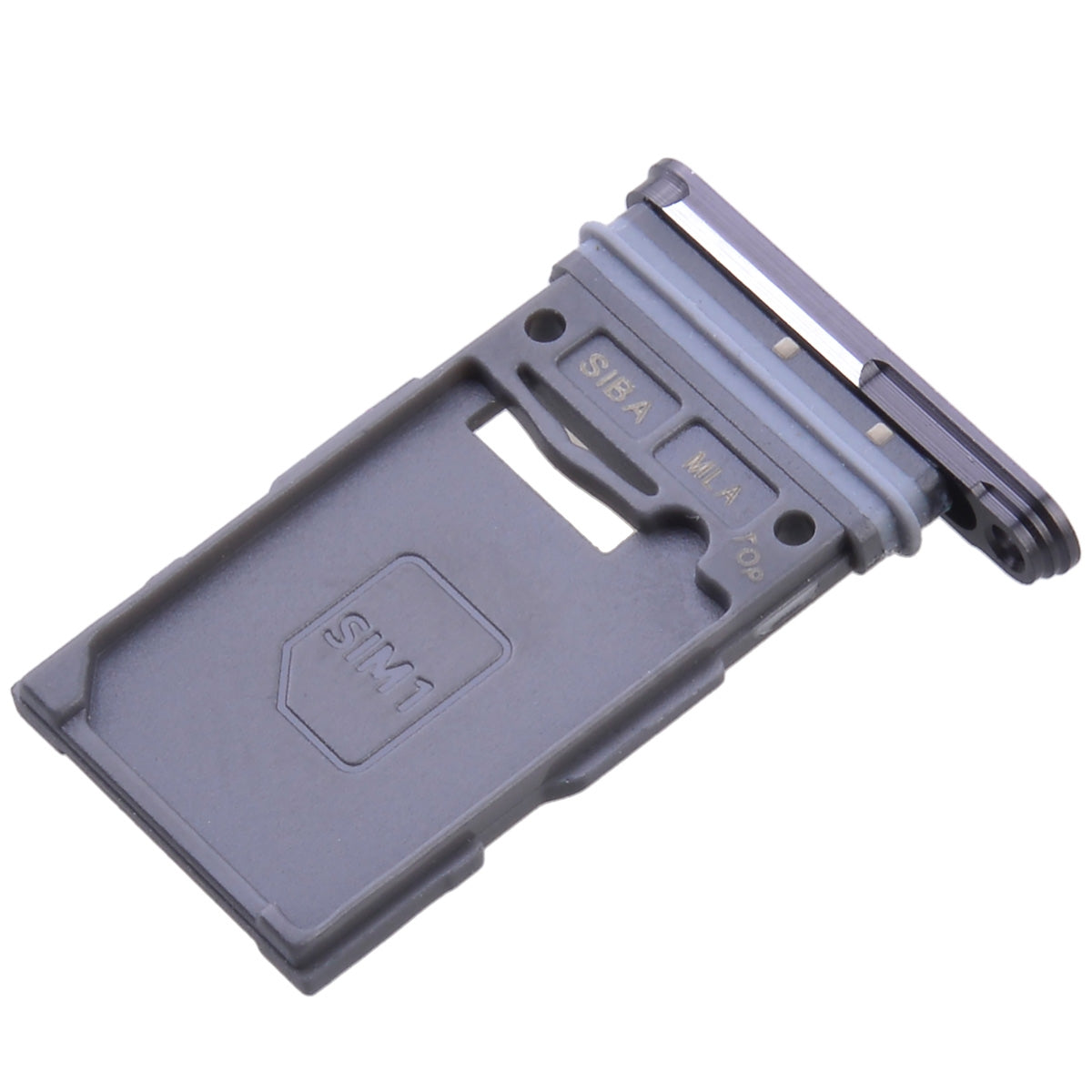 Sim Card Tray for Samsung Galaxy S24 Ultra 5G S928(Single SIM Card Version) - Titanium Black
