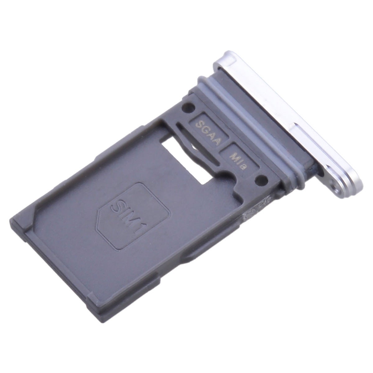 Sim Card Tray for Samsung Galaxy S24 5G S921/ S24 Plus S926(Single SIM Card Version) - Marble Grey