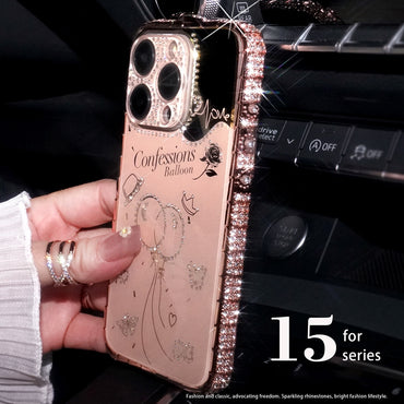 Fashion Case for iPhone 15 Pro Max - Gold