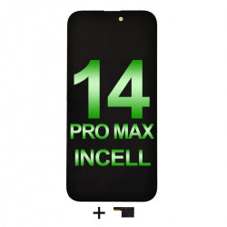 Premium Hard OLED Screen Digitizer Assembly Replacement with Portable IC for iPhone 14 Pro Max (90HZ)