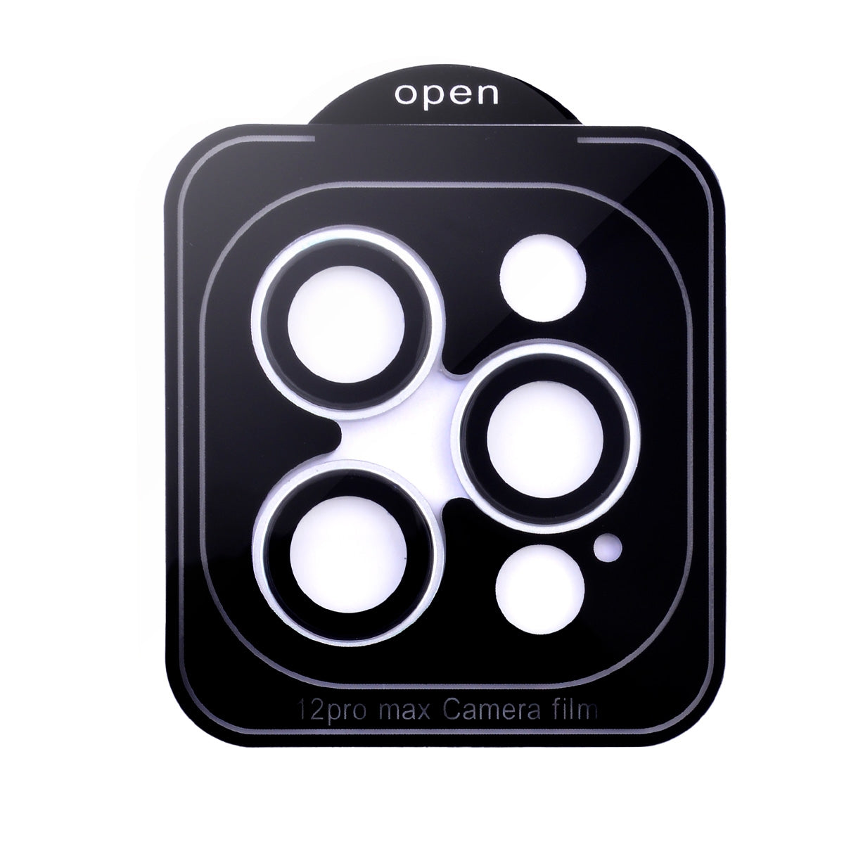 Pro+ Eagle Eye Camera Lens Protector for iPhone 12 Pro Max - Silver