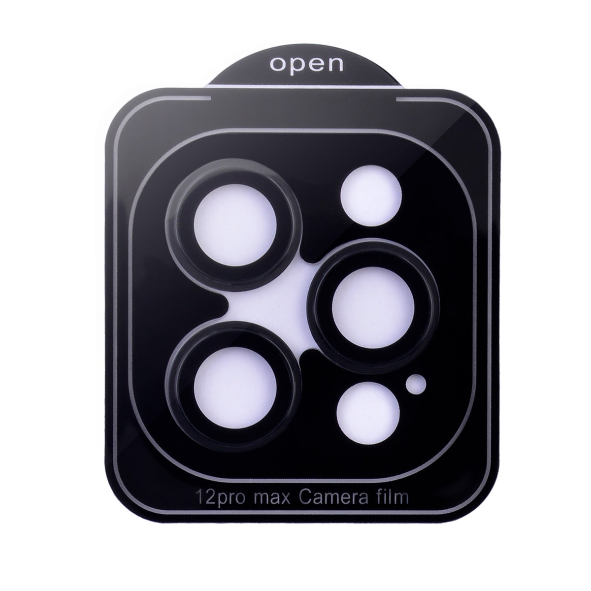 Pro+ Eagle Eye Camera Lens Protector for iPhone 12 Pro Max - Black