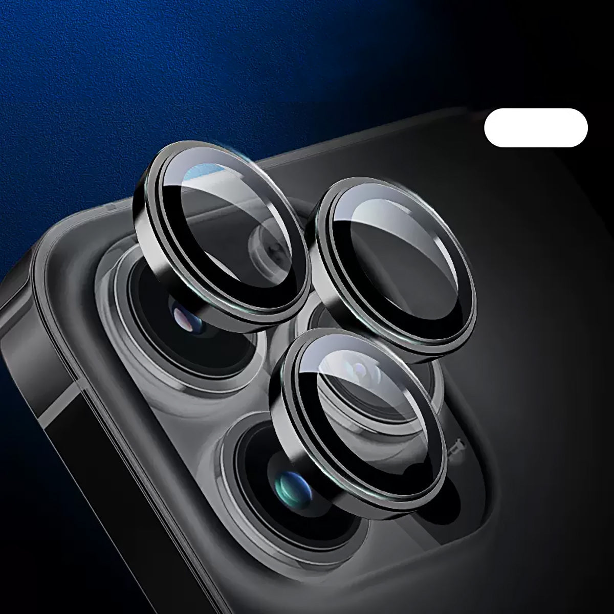 Pro+ Eagle Eye Camera Lens Protector for iPhone 12 Pro Max - Black