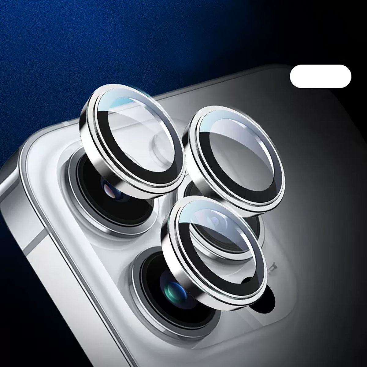 Pro+ Eagle Eye Camera Lens Protector for iPhone 13 Pro/ 13 Pro Max - Silver