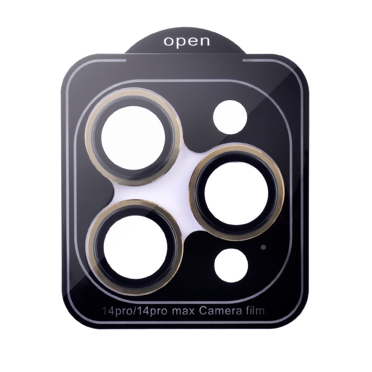 Pro+ Eagle Eye Camera Lens Protector for iPhone 14 Pro/ 14 Pro Max - Gold