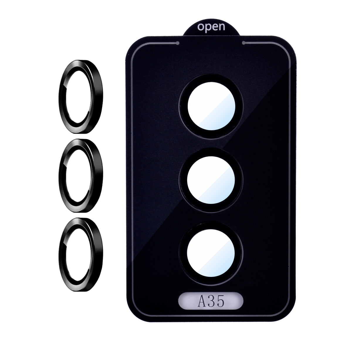 Pro+ Eagle Eye Camera Lens Protector for Samsung Galaxy A35 5G (2024) A356 - Black