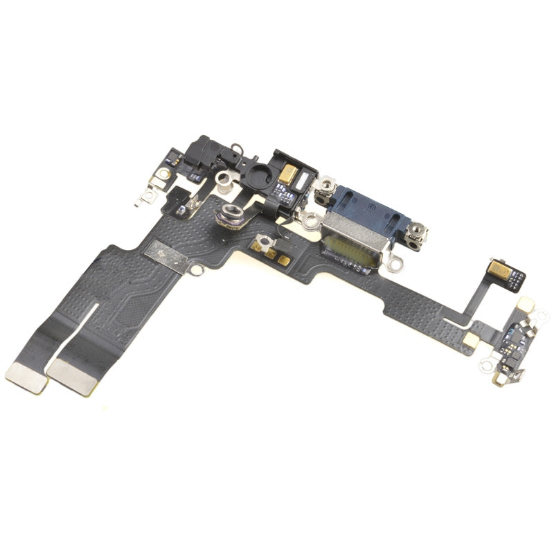 Charging Port with Flex Cable for iPhone 14 (High Quality) - Blue