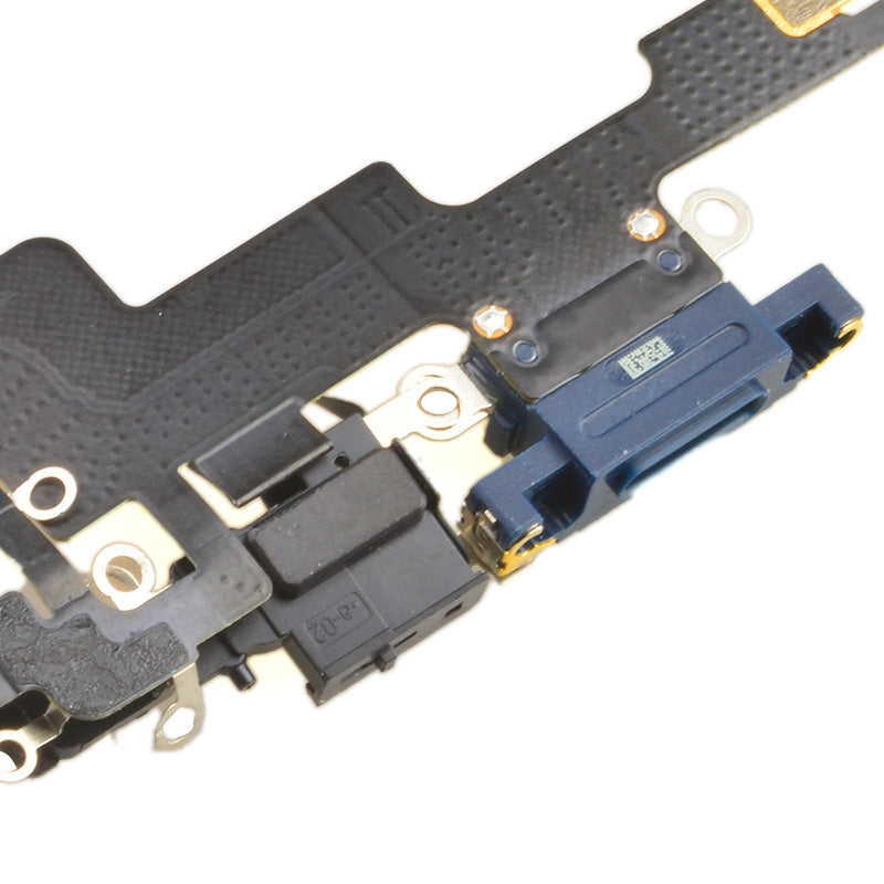 Charging Port with Flex Cable for iPhone 14 (High Quality) - Blue