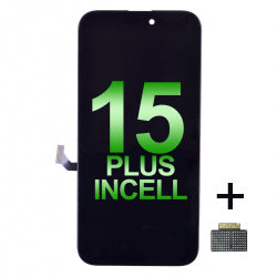 Wireless Charging Chip with Flashlight Flex Cable for iPhone 15 Plus