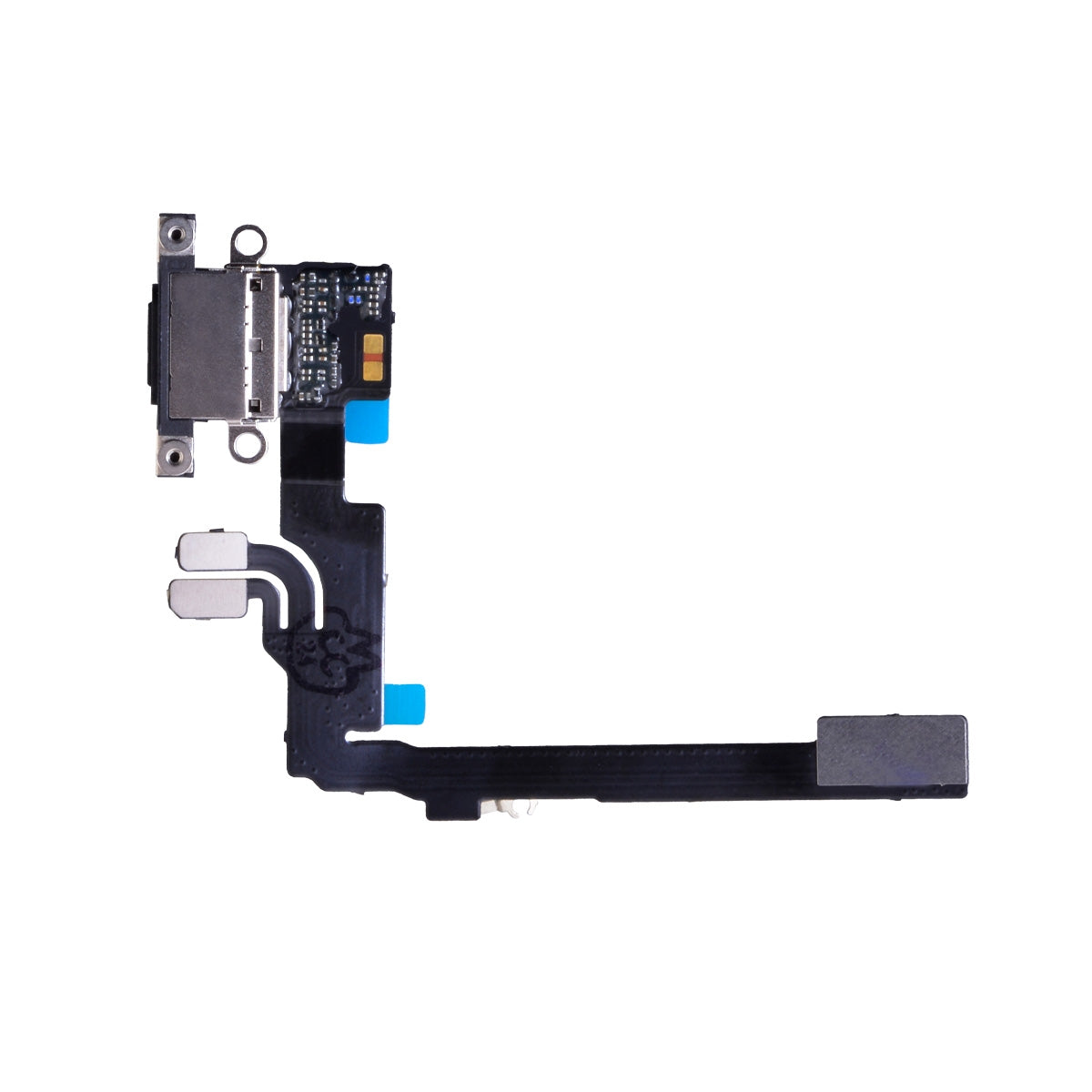 Charging Port with Flex Cable for iPhone 16 Pro - Black Titanium