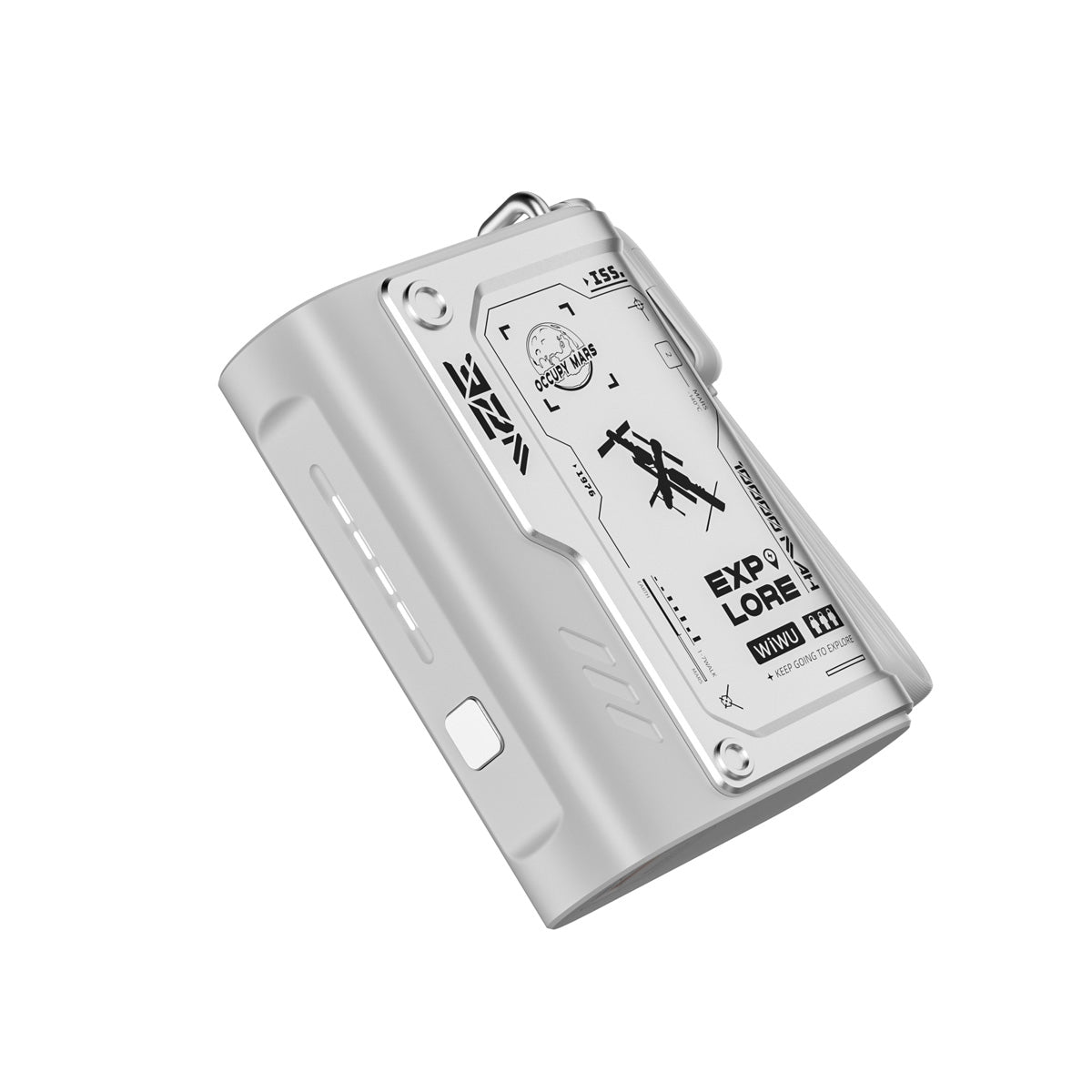 Magnetic Power Bank, MagSafe 10000mAh Battery Pack, Transparent Portable Charger for iPhone16/15 Pro Max/14 Pro Max with 35W USB-C Input/Output - Silver...