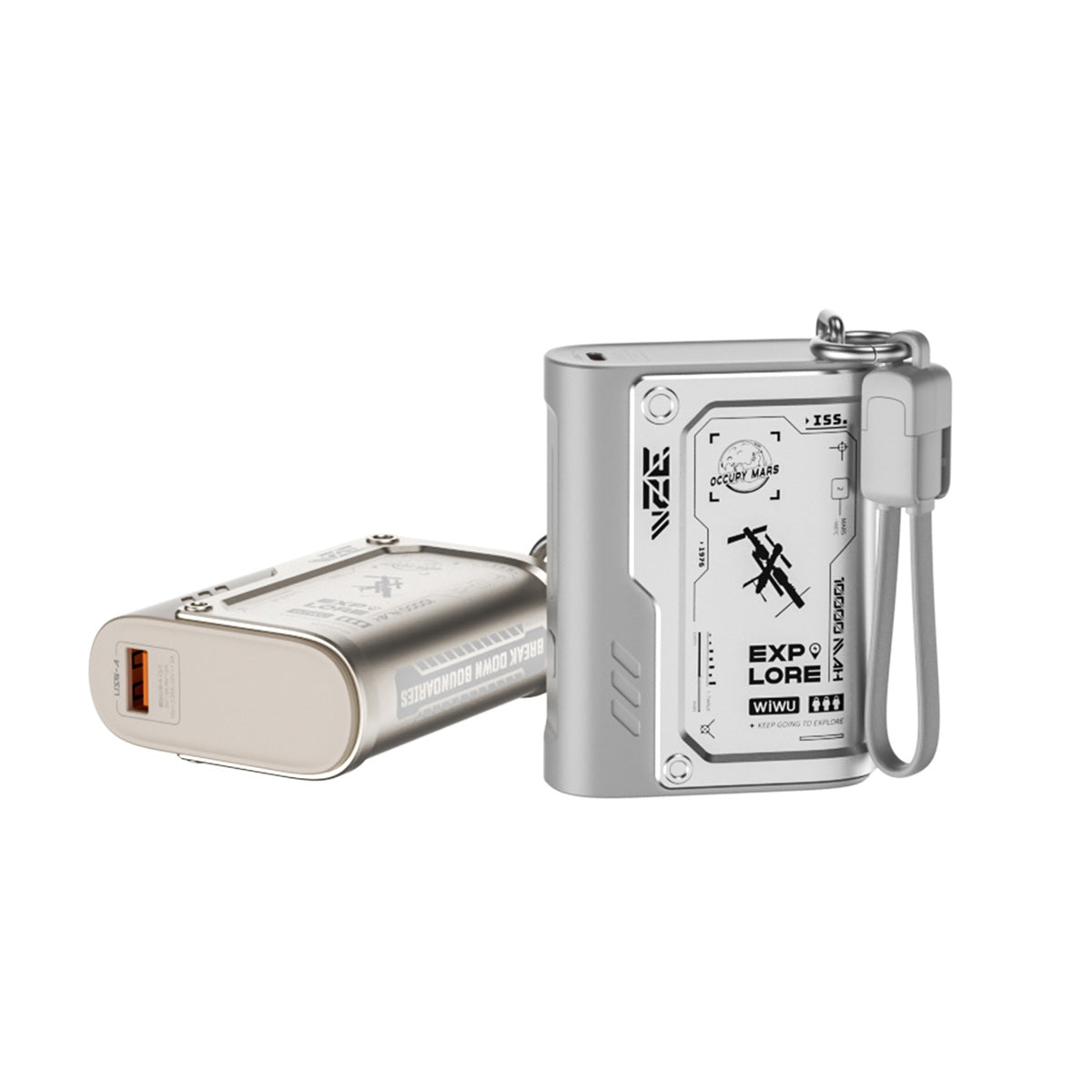 Magnetic Power Bank, MagSafe 10000mAh Battery Pack, Transparent Portable Charger for iPhone16/15 Pro Max/14 Pro Max with 35W USB-C Input/Output - Silver...
