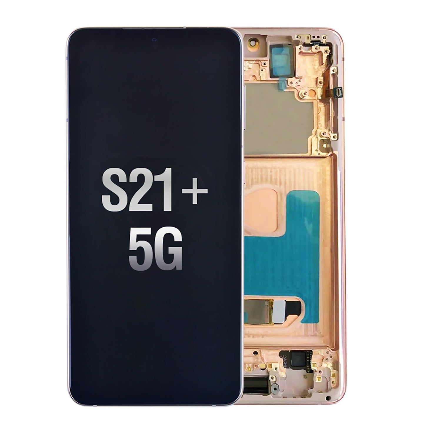 OLED Screen Digitizer Assembly with Frame for Samsung Galaxy S21 Plus 5G G996 (Premium) - Phantom Violet