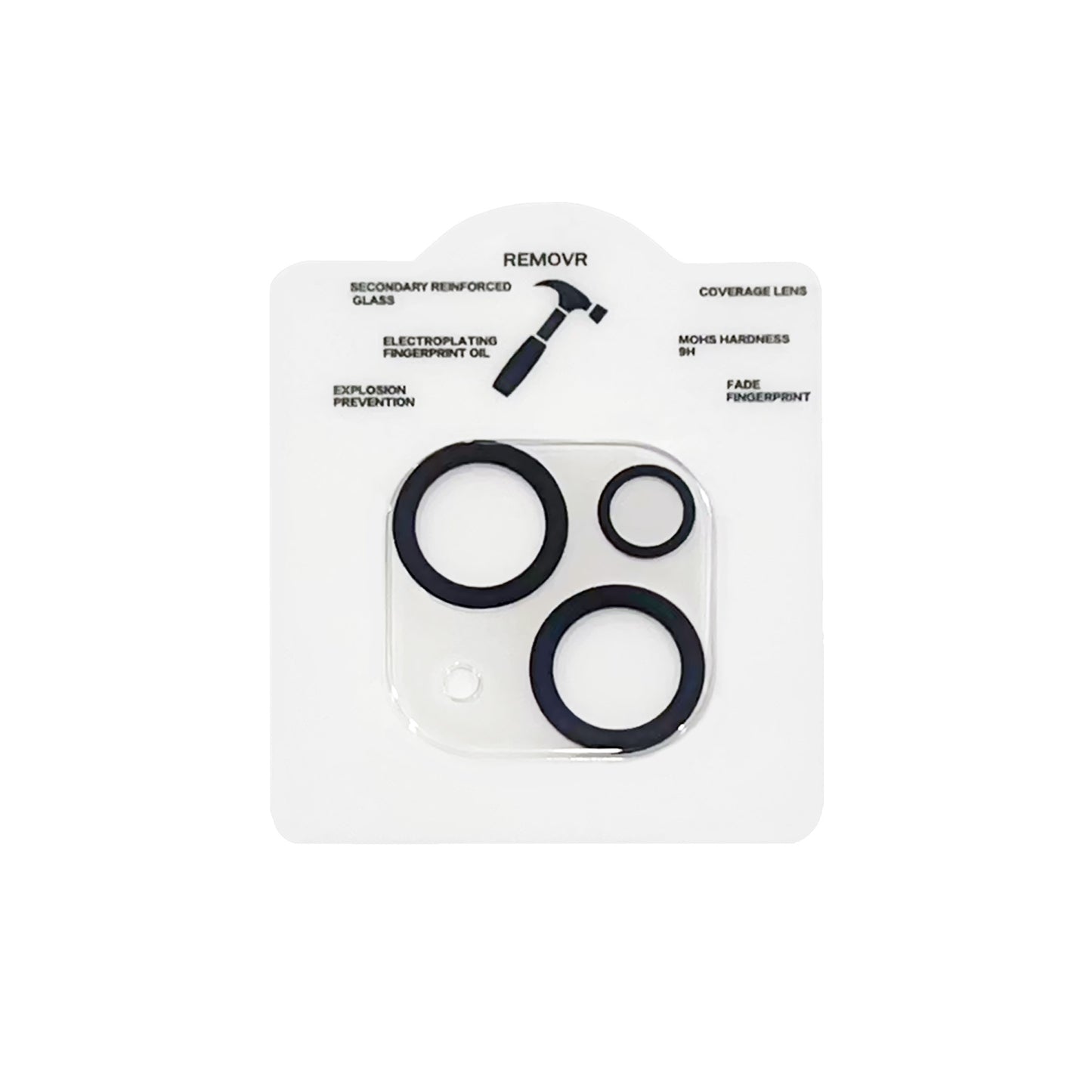 Anti-Explosion Camera Lens Tempered Glass Protector for iPhone 14/ 14 Plus (Retail Packaging)