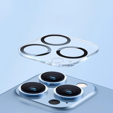 Anti-Explosion Camera Lens Tempered Glass Protector for iPhone 14/ 14 Plus (Retail Packaging)