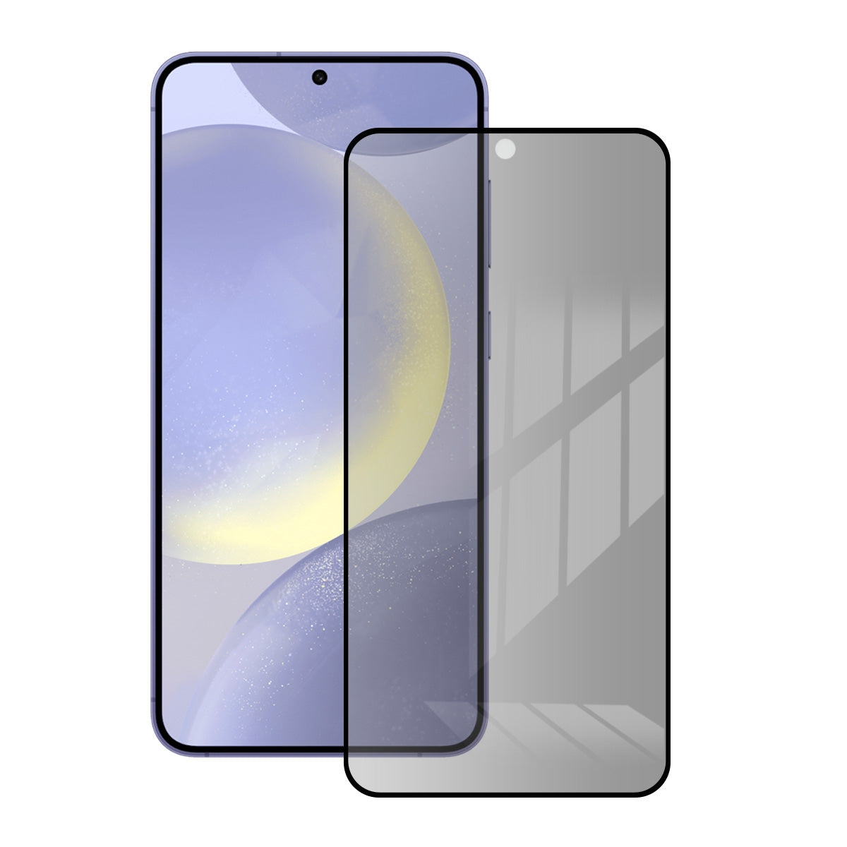 Full Cover Privacy Tempered Glass Screen Protector for Samsung Galaxy S24 Plus S926/ S25 Plus (Retail Packaging)