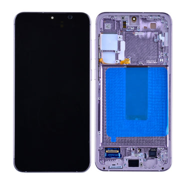 OLED Screen Digitizer Assembly with Frame for Samsung Galaxy S23 Plus 5G S916 (for America Version) (Premium) - Lavender