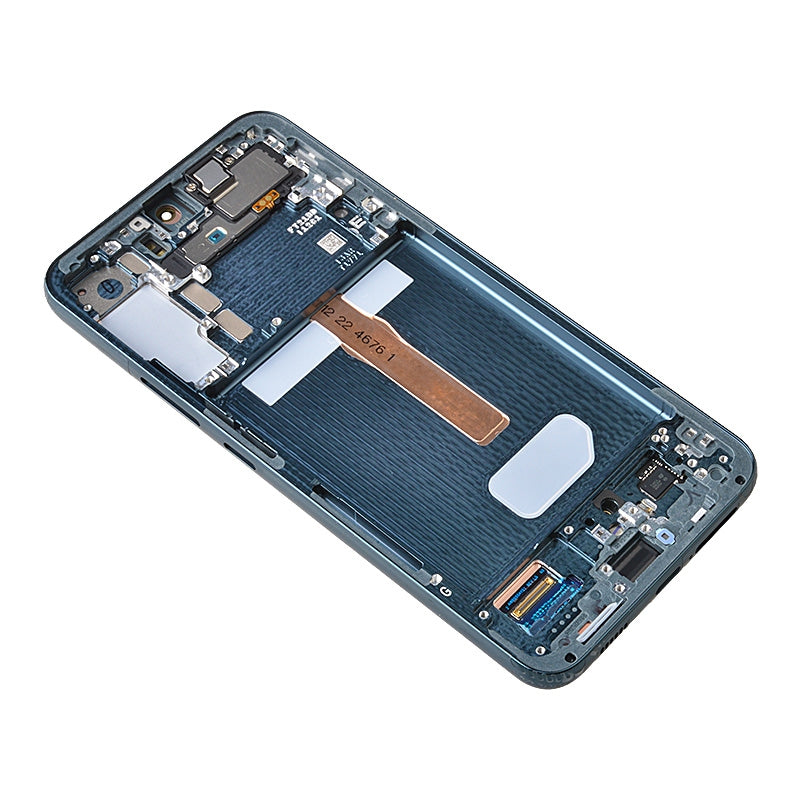 OLED Screen Digitizer Assembly with Frame for Samsung Galaxy S22 Plus 5G S906 (for America Version) (Premium) - Green