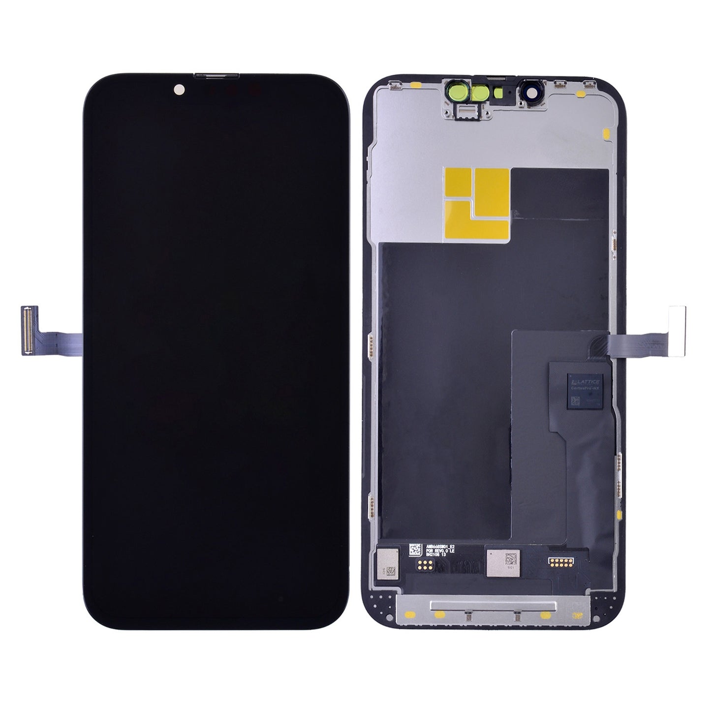 Hard OLED Screen Digitizer Assembly Replacement with Portable IC for iPhone 13 Pro (Aftermarket Plus)